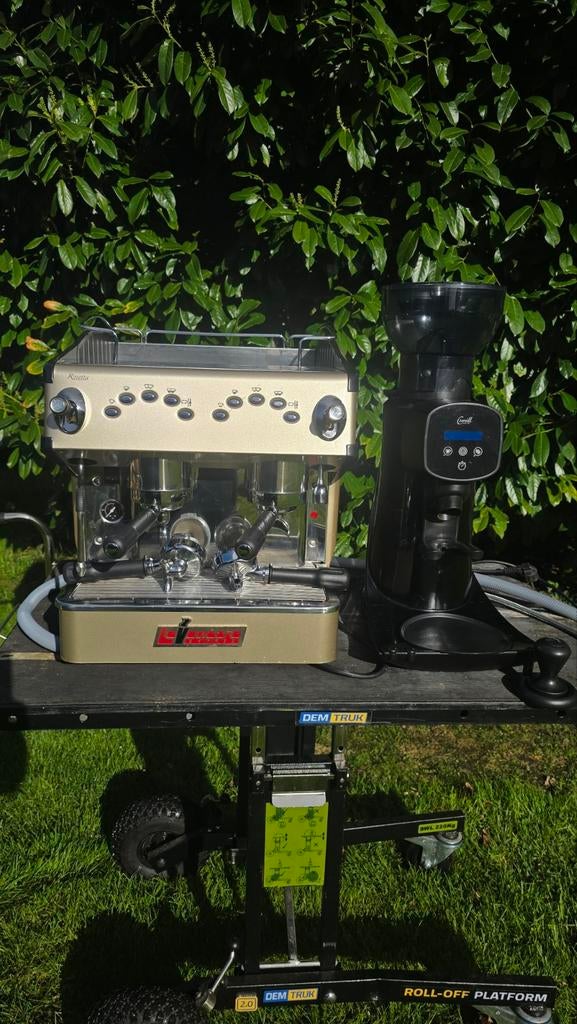 Volledig refurbished la venezia rosetta complete set., Espresso apparaat, 10 kopjes of meer, Refurbished, Koffiebonen