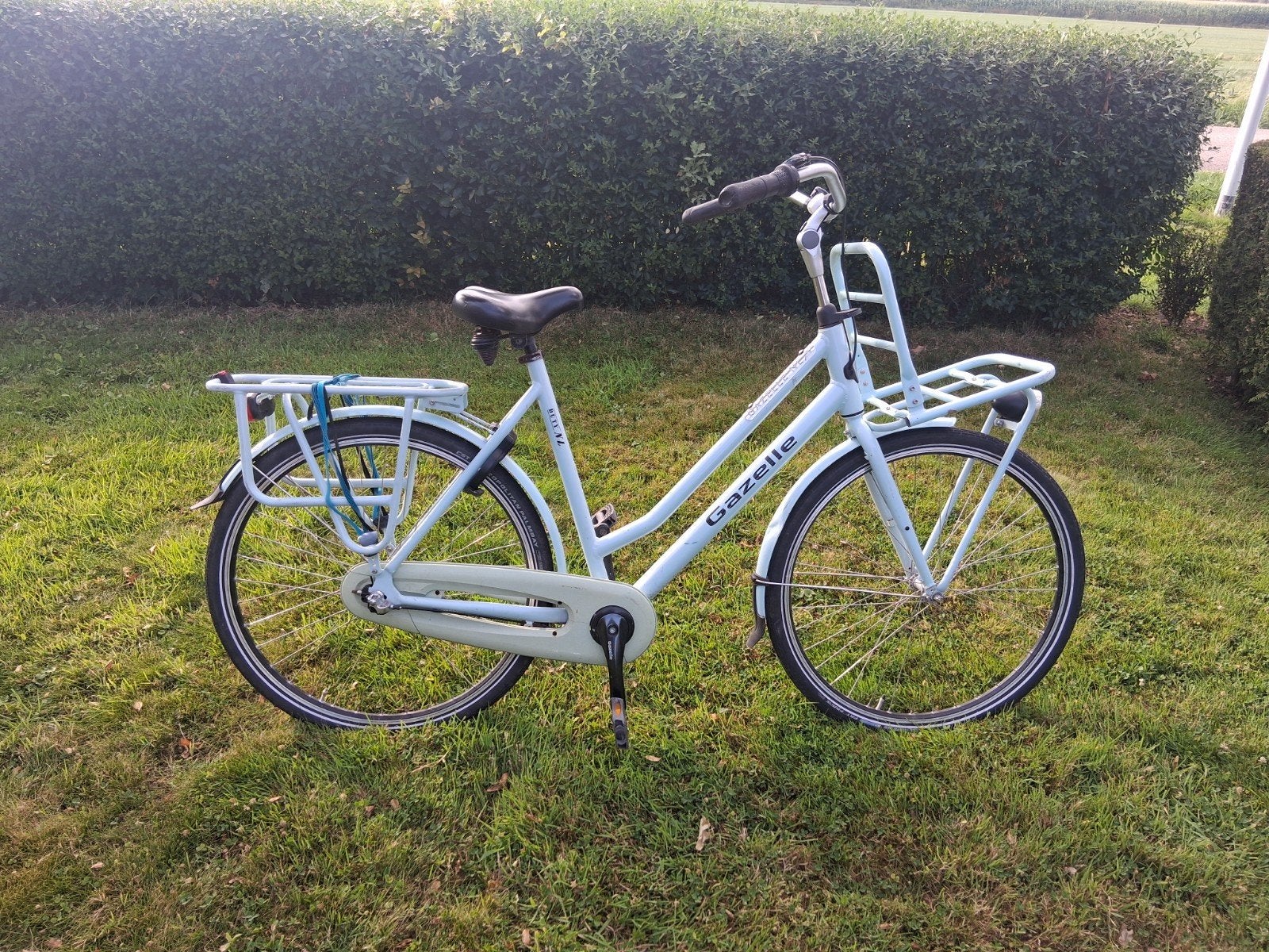 gazelle dames fiets, Ophalen, Gazelle