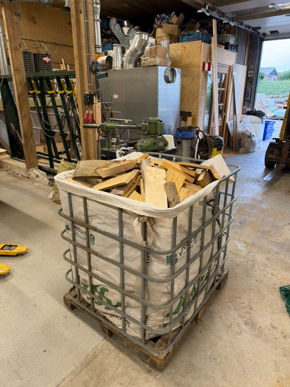Bigbag Kachelhout/brandhout/haardhout, Minder dan 3 m³, Ophalen of Verzenden