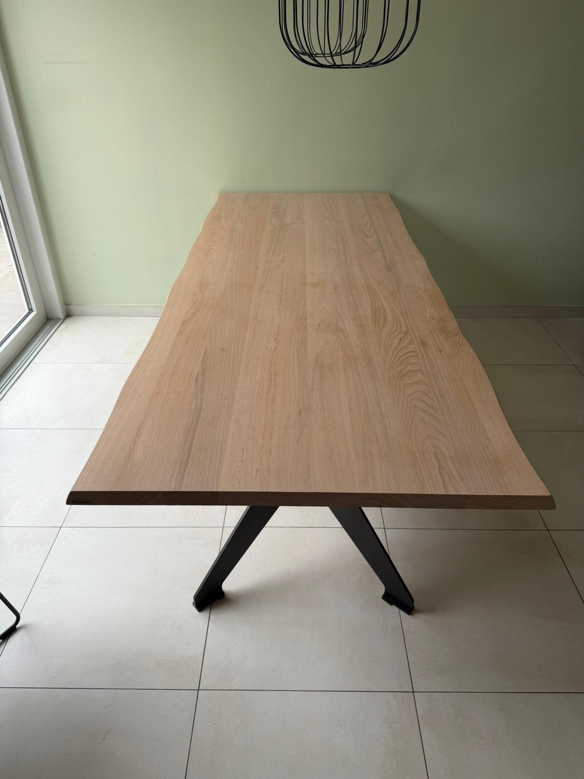 Bert Plantagie eettafel 240 x 100 cm incl. onderhoudsset, Huis en Inrichting, Tafels | Eettafels, Ophalen, 100 tot 150 cm, 200 cm of meer