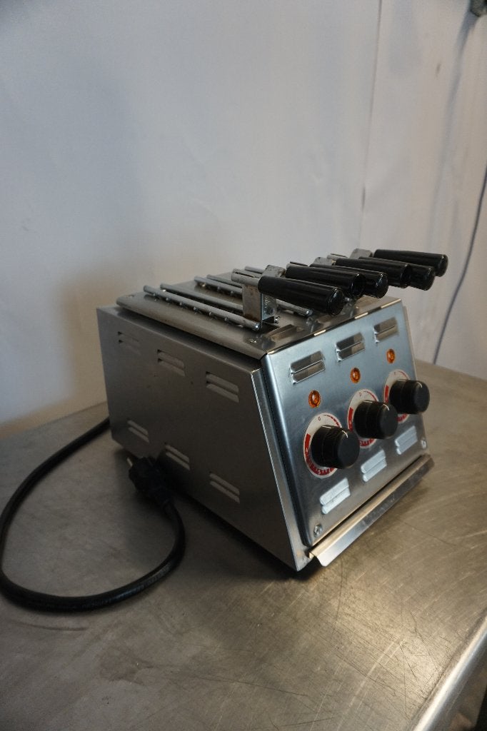 Stilfer tosti ijzer broodrooster tosti apparaat | 3 gleuven, Ophalen of Verzenden, Gebruikt