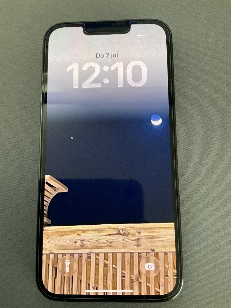 iPhone 13 Pro 256GB + (hoes; screenprotector), 256 GB, 83 %, Gebruikt, Blauw