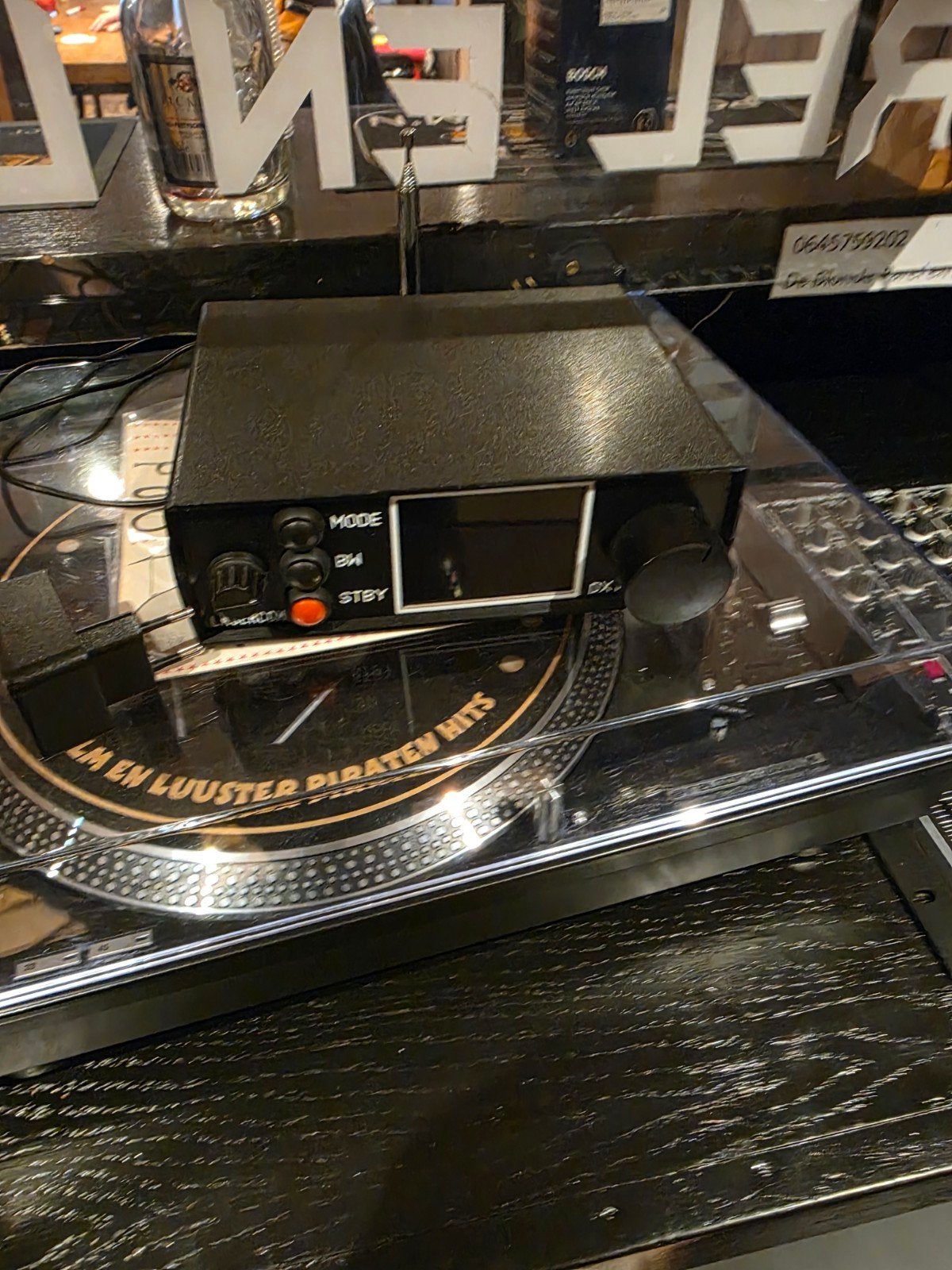 Tef radio, Audio, Tv en Foto, Radio's, Ophalen of Verzenden, Zo goed als nieuw, Radio