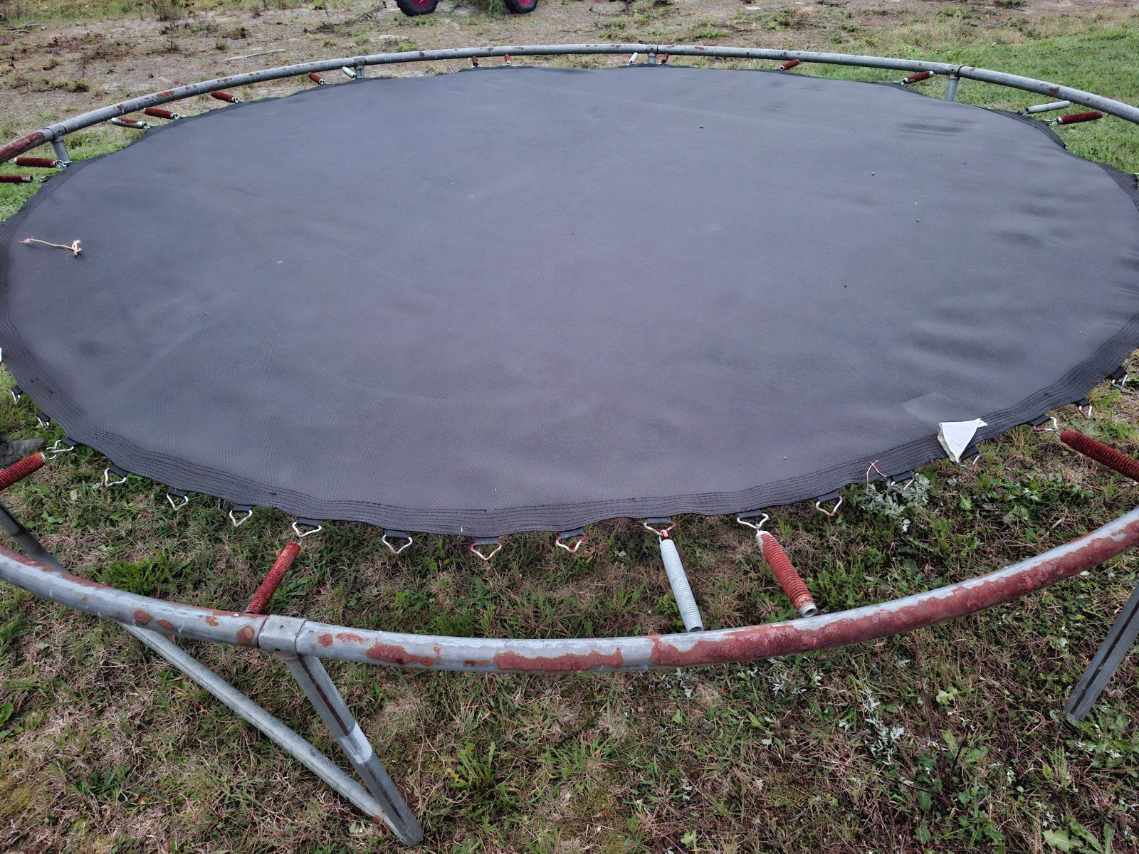 Trampoline doek 310cm diameter met haakjes, Ophalen of Verzenden, Gebruikt