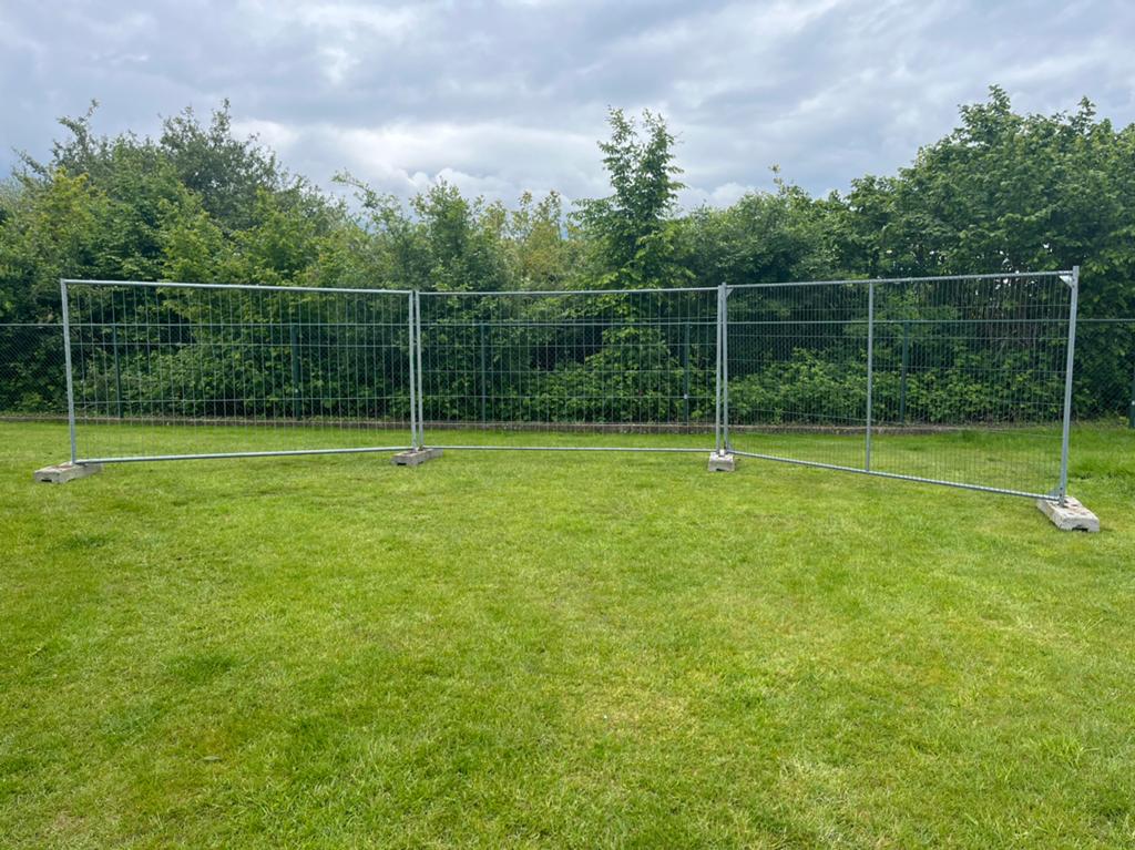 Tijdelijk hekwerk voor evenementen of bouwplaatsen, Ophalen, Gebruikt, IJzer, Overige typen