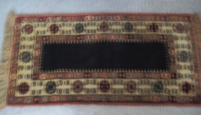 SMYRNA KLEEDJE /LOPERTJE , MOOIE KLEUREN EN DESSIN ,VINTAGE, 100 tot 150 cm, Vintage, Zo goed als nieuw, Rechthoekig