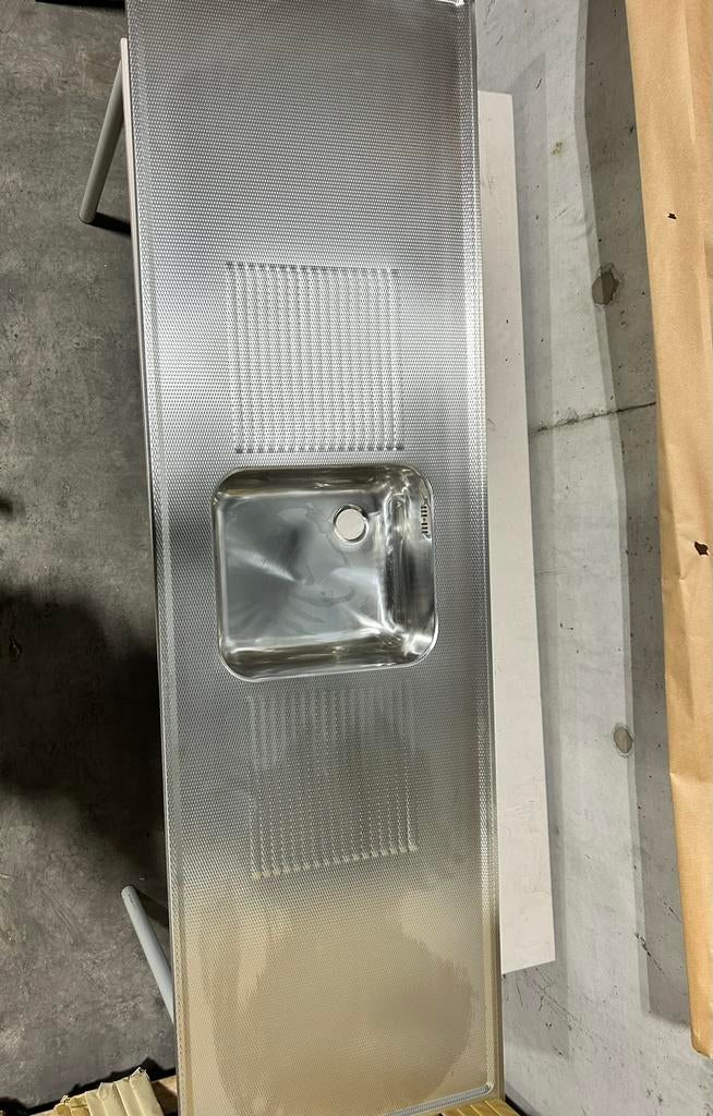 RVS 201,5X60 Wafel, Ophalen of Verzenden, Nieuw, Minder dan 100 cm