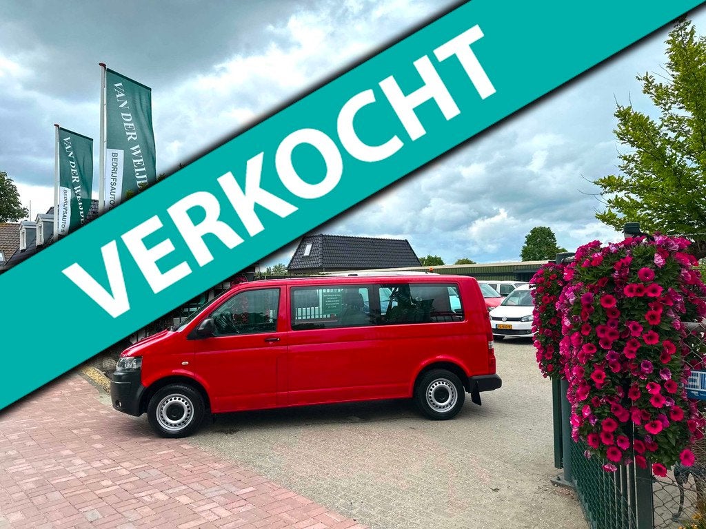 Volkswagen Transporter Kombi 2.0 TDI L2H1 9 PERSOONS AUTOMAA, Auto's, Volkswagen, Bedrijf, Te koop, Transporter, ABS, Airbags