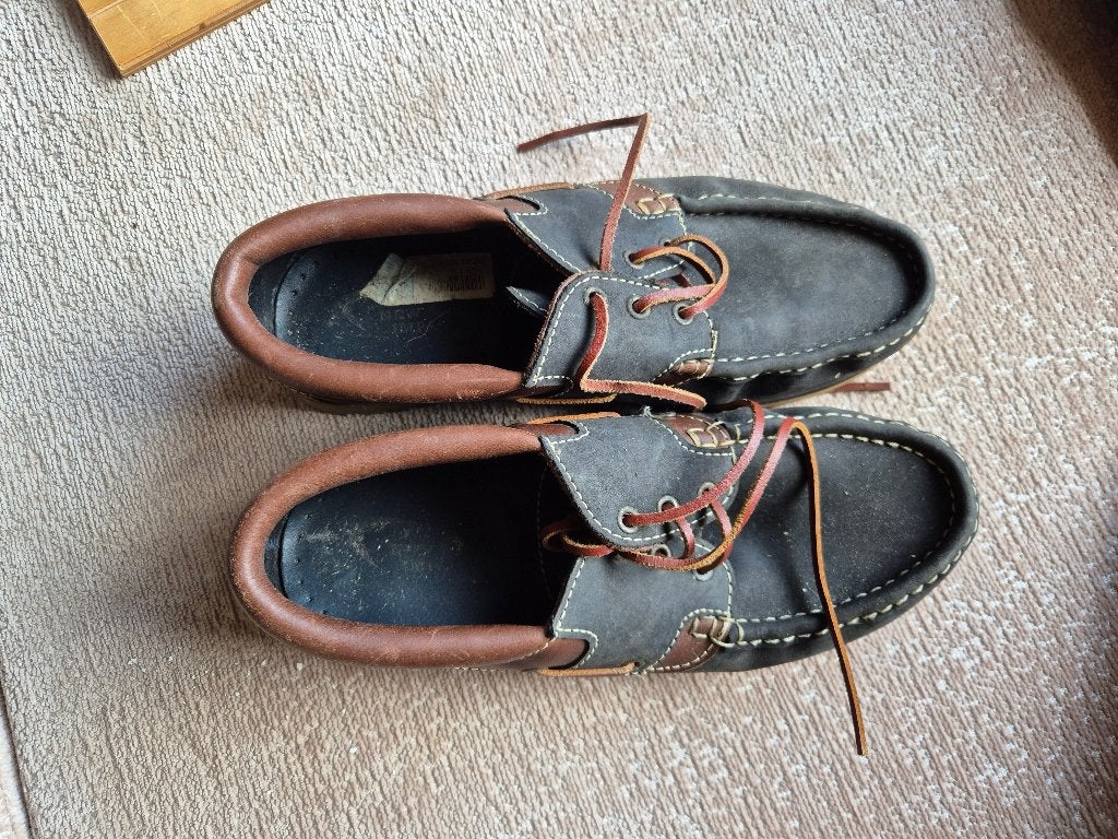 heren bootschoenen, Gebruikt, Bootschoenen, Onbekend, Heer