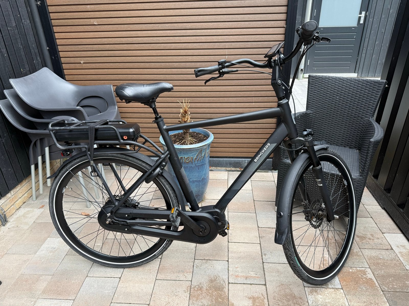 Brinckers Brisbane M310 Heren E-bike 61cm-80Nm-750Wh-3228km, Gebruikt, Ophalen of Verzenden, Brinckers, 59 cm of meer
