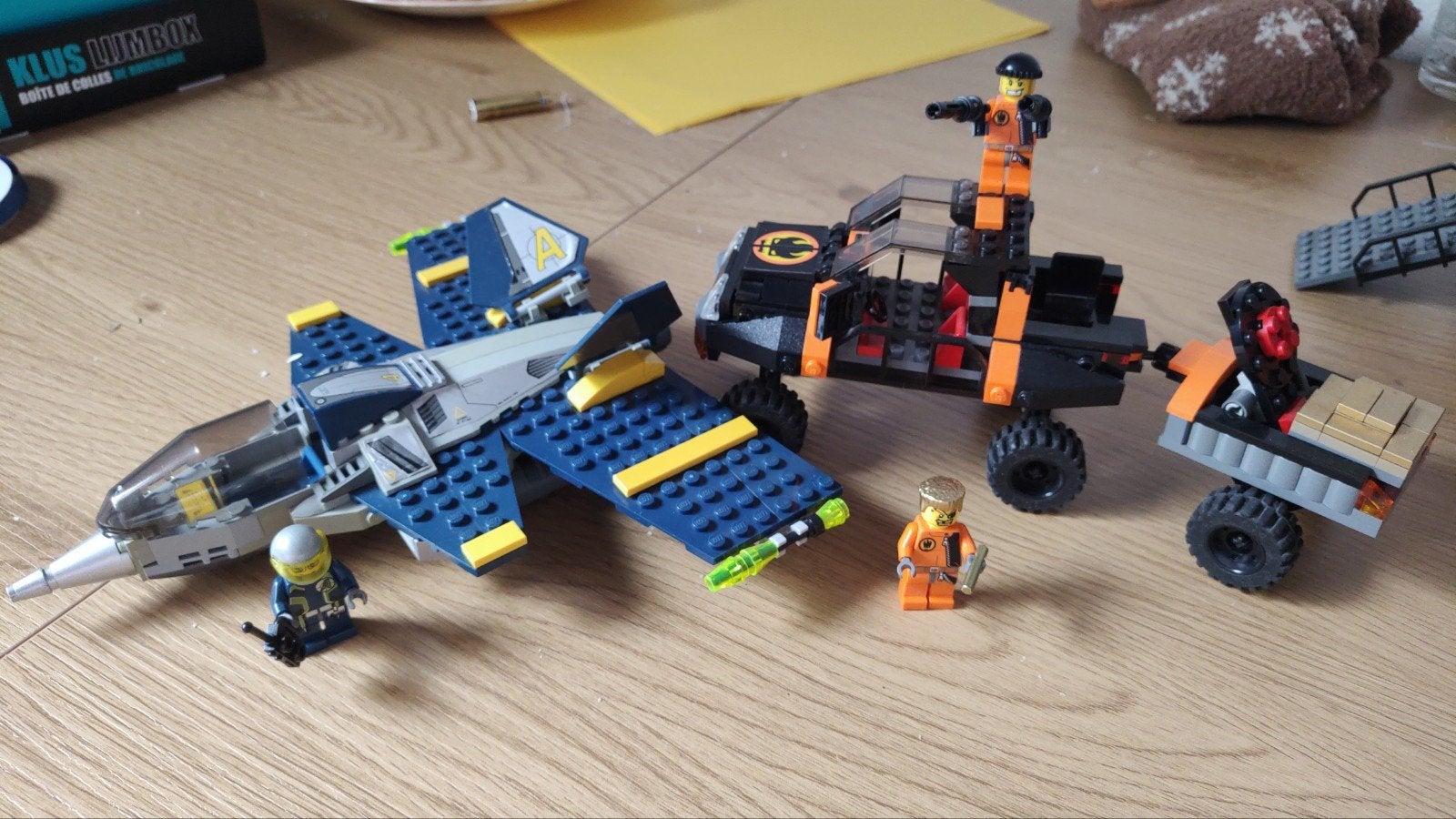 Lego Agents 8630 Jetpack Racer & Swamp Raid, Ophalen of Verzenden, Gebruikt, Overige merken