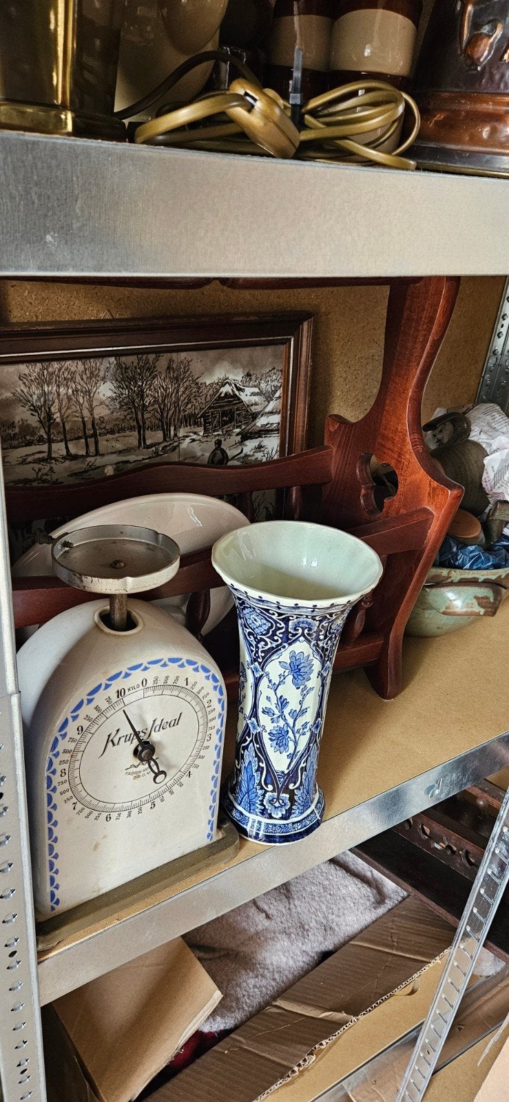 Hele grote partij van vintage en antieke items, Ophalen
