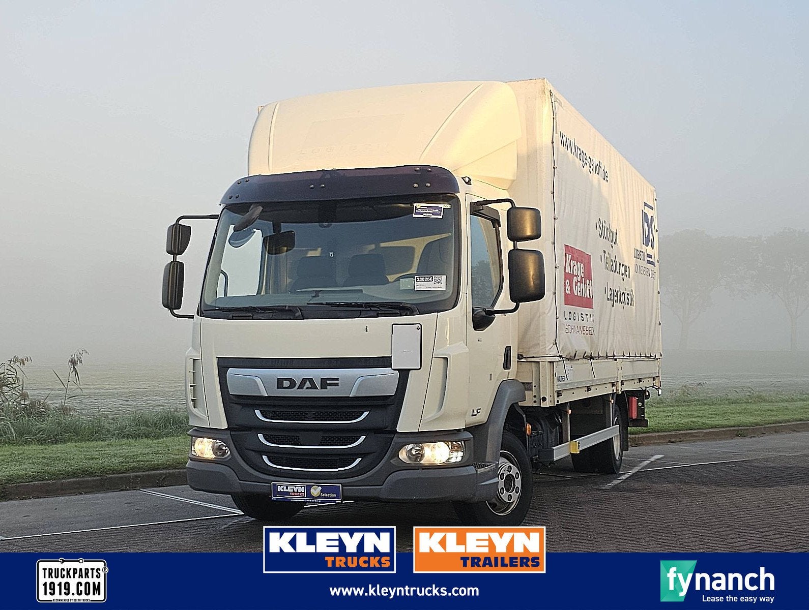 DAF LF 210 8,6t, Auto's, Wit, Bedrijf, DAF, Verwarmde buitenspiegels