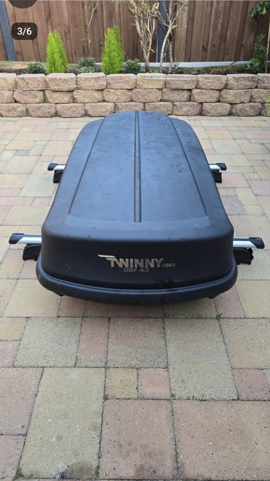 Twinny Load Dakkoffer GBX 43 met dakdragers, Auto diversen, Ophalen, Zo goed als nieuw