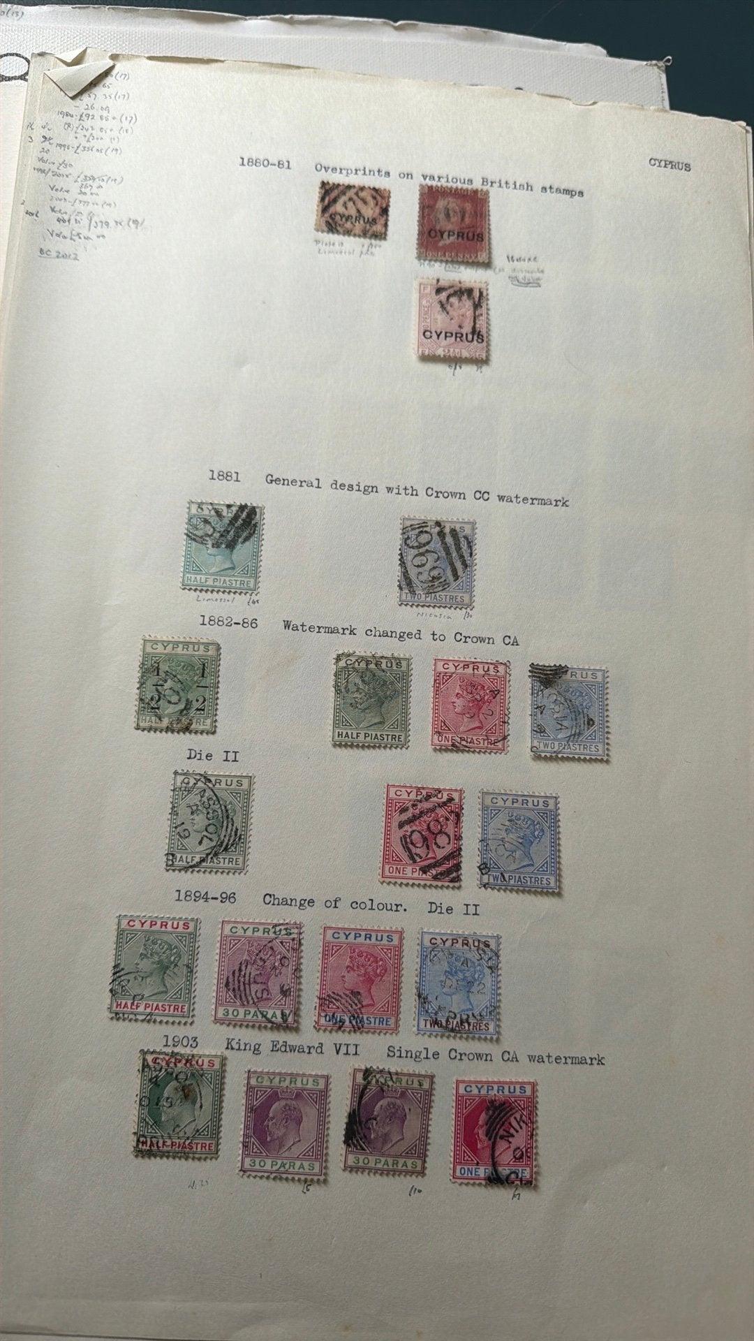 Cyprus gestempelde verzameling vanaf klassiek, Ophalen of Verzenden, Buitenland