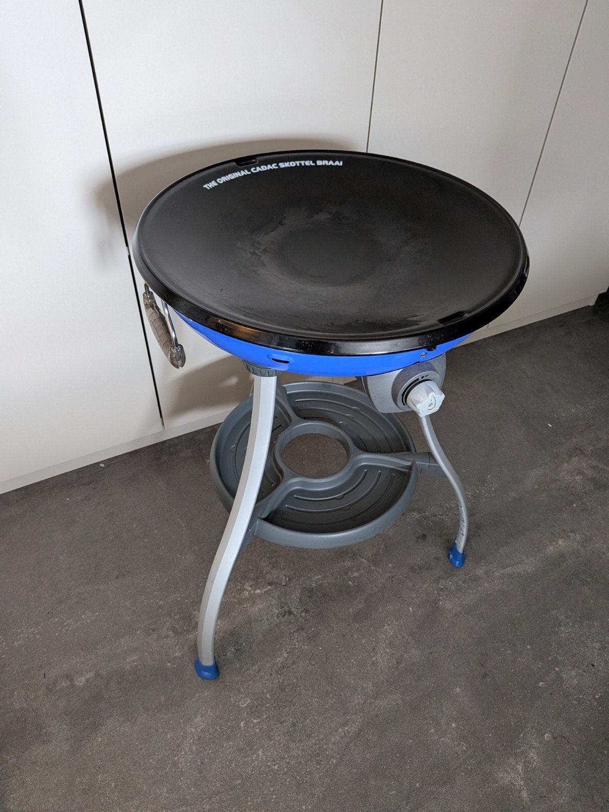 Cadac skottelbraai Carri Chef, Tuin en Terras, Gasbarbecues, Ophalen, Zo goed als nieuw, Cadac carri chef