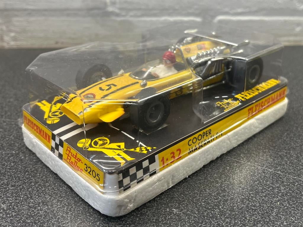 Fleischmann Cooper Maserati F1 originele verpakking, Kinderen en Baby's, Speelgoed | Racebanen, Ophalen of Verzenden, Zo goed als nieuw
