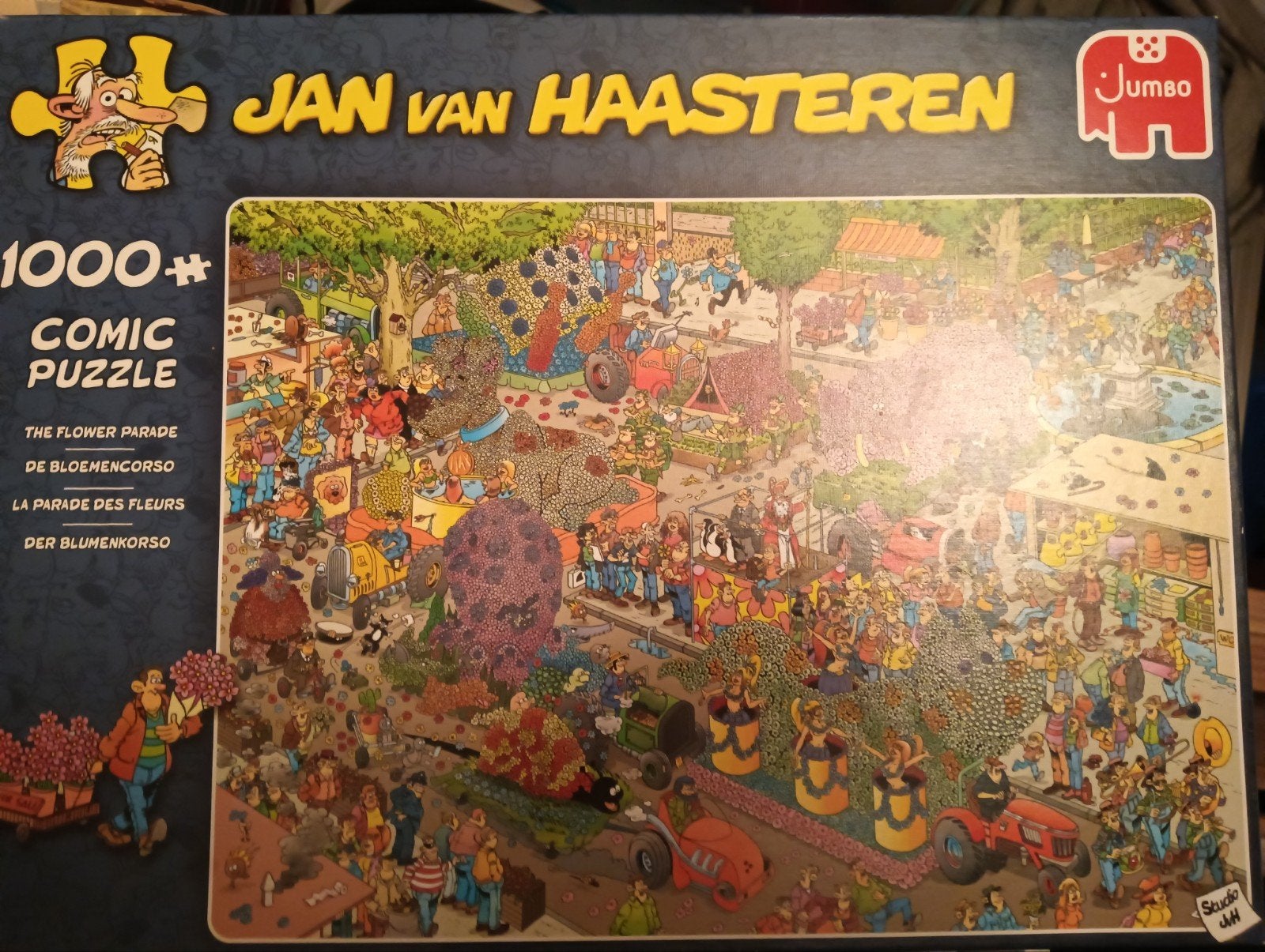 Jan van Haasteren Legpuzzel  De Bloemencorso 1000 stukjes, Ophalen of Verzenden, 500 t/m 1500 stukjes, Nieuw, Legpuzzel
