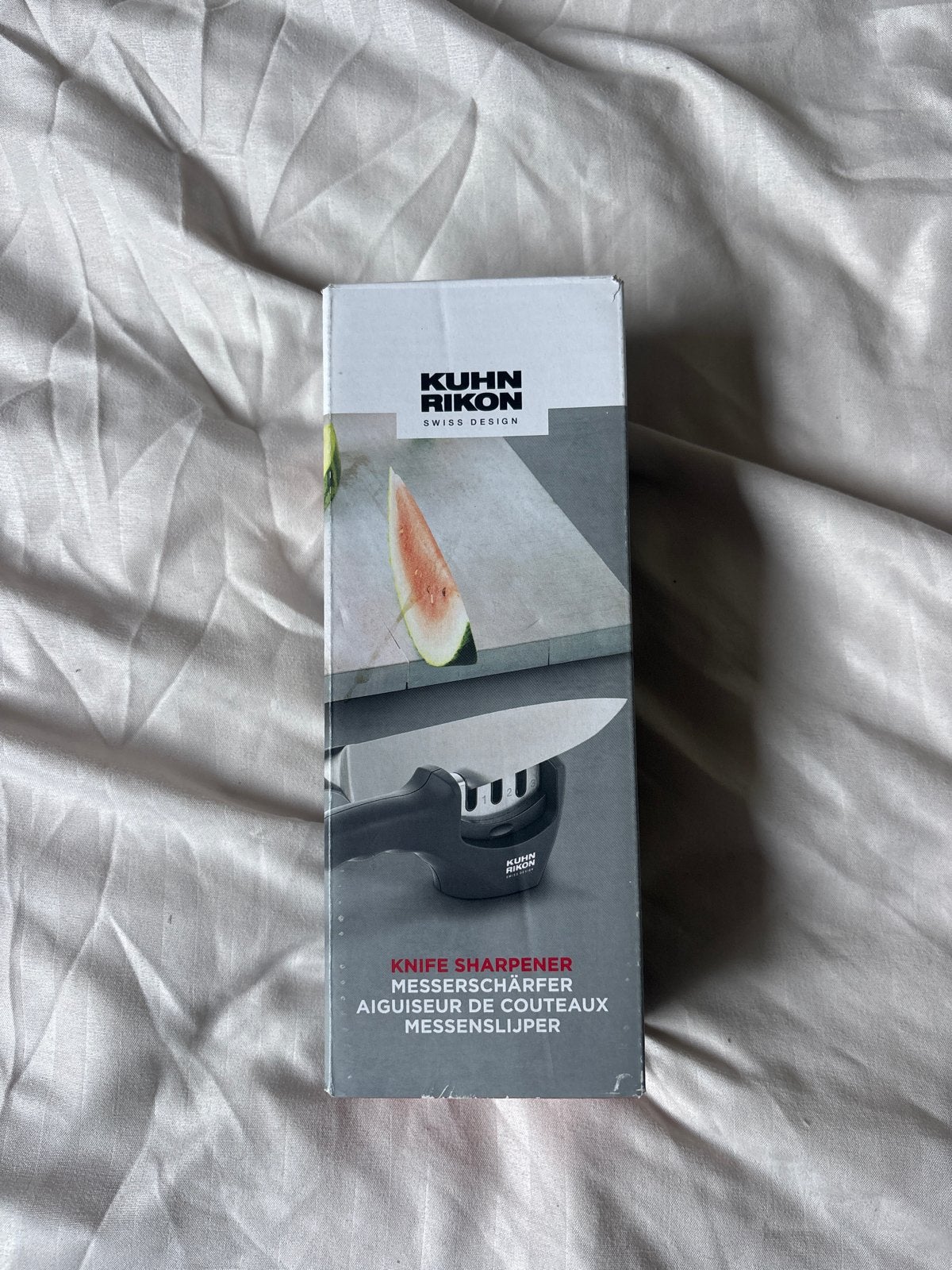 Kuhn Rikon Messenslijper - Nieuw in doos, Overige typen, Kunststof, Nieuw, Ophalen of Verzenden