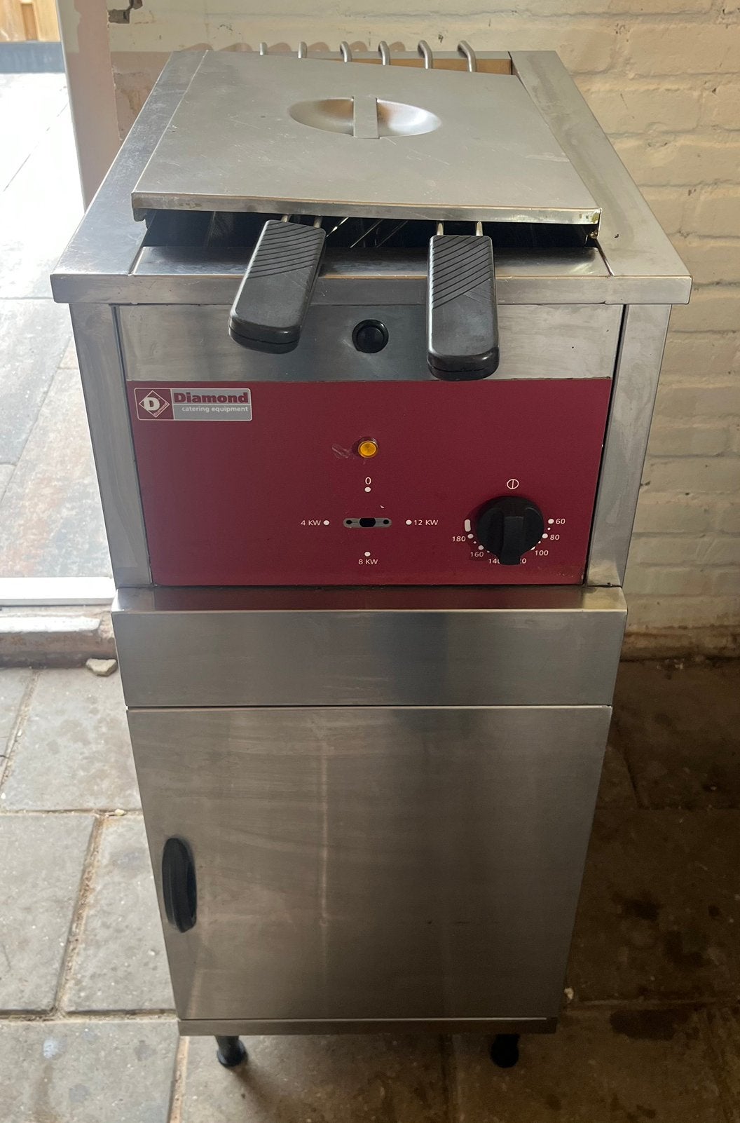 Te koop: Diamond FSM 16 elektrische friteuse, 4 liter of meer, Ophalen