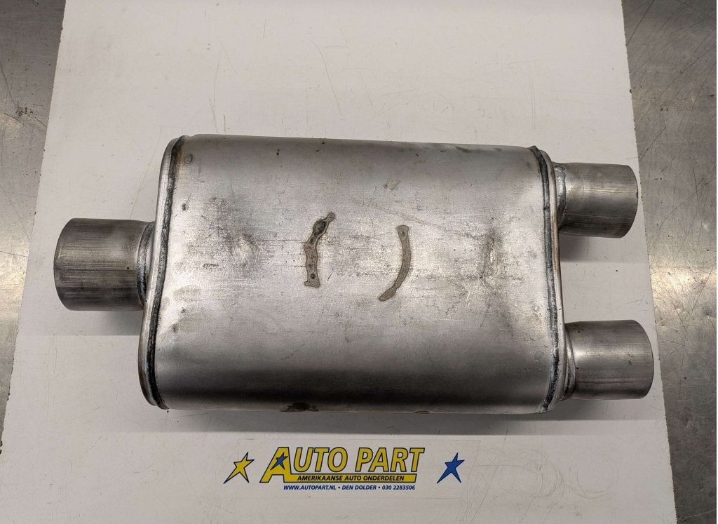Universele uitlaatdemper 3 inch in 2x 2.5 inch uit, Auto-onderdelen, Uitlaatsystemen, Nieuw, Yuhuan, Zhejiang, P.R. 317600, CN