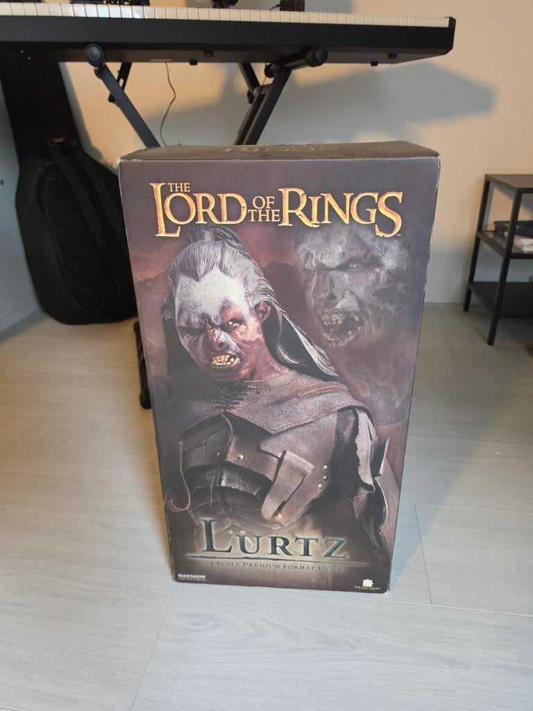 Lurtz Lord of the Rings beeld, Verzamelen, Lord of the Rings, Ophalen, Zo goed als nieuw, Beeldje of Buste