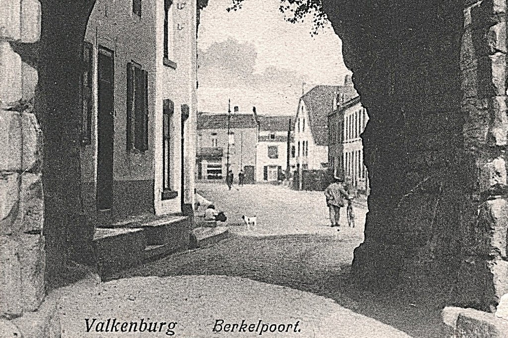 42198 Valkenburg Berkelpoort Postzegel afgeweekt, Ophalen of Verzenden, Voor 1920, Gelopen, Limburg