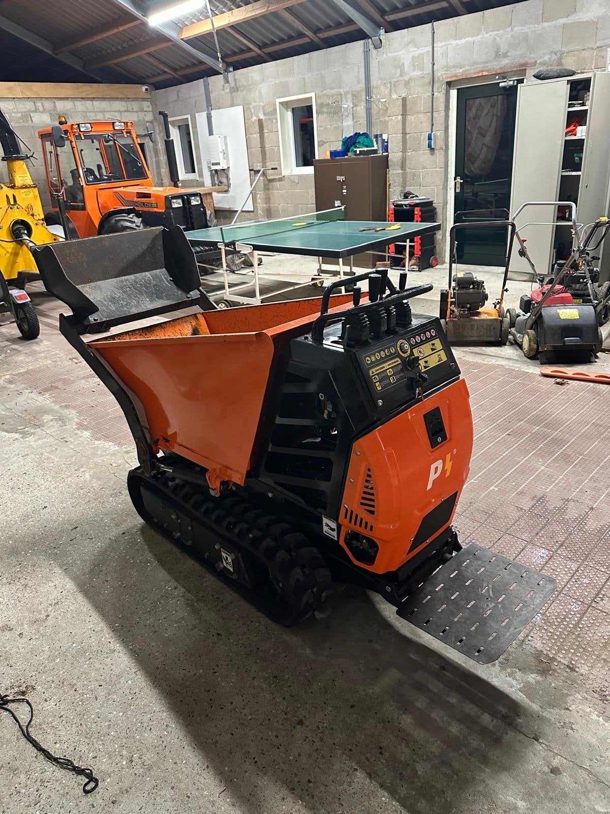 Drobru P4 rupsdumper - Compact en krachtig, Zakelijke goederen, Ophalen of Verzenden, Dumper