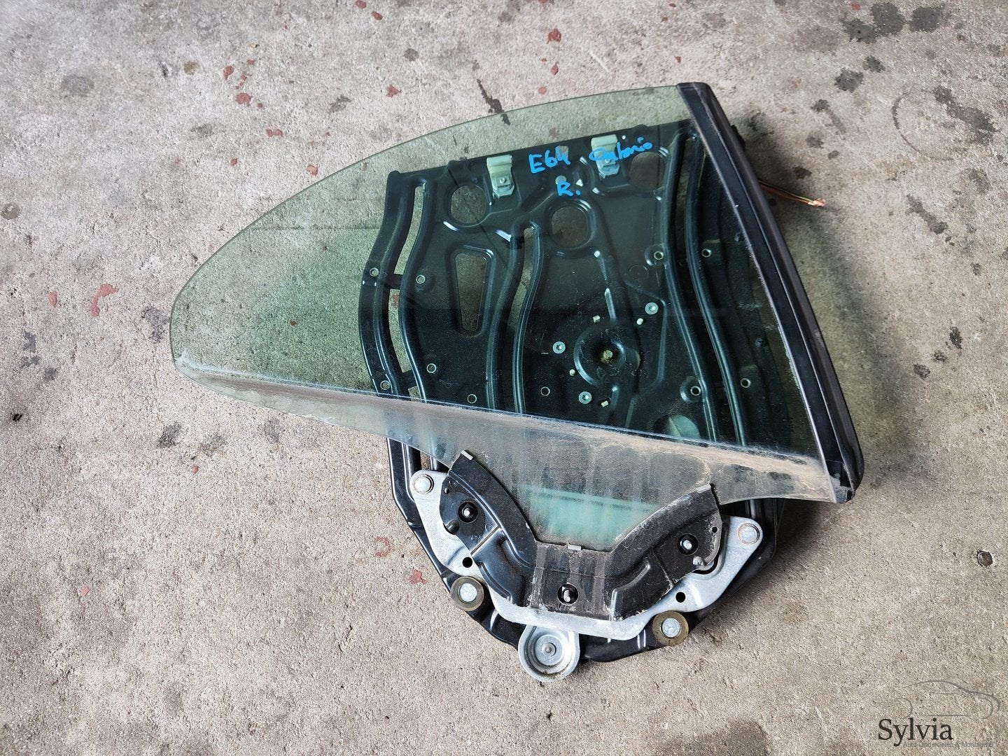 Raammechanisme rechts achter BMW 6 serie E64 Cabrio 7008630, Gebruikt, -, -, Ophalen of Verzenden