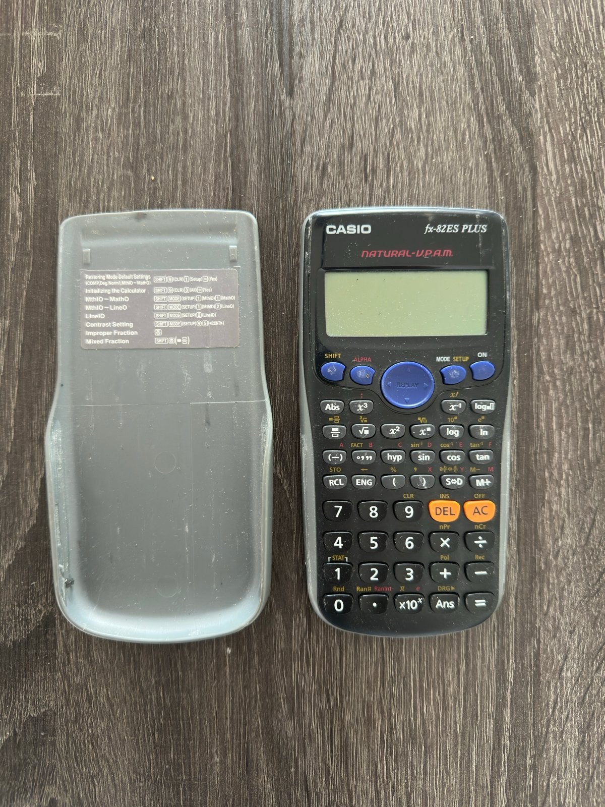 Casio FX-82ES plus rekenmachine, Diversen, Ophalen of Verzenden, Grafische rekenmachine, Gebruikt