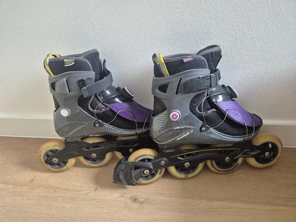 Skeelers powerslide, Sport en Fitness, Skeelers, Ophalen, Zo goed als nieuw, Inline skates 4 wielen, Powerslide