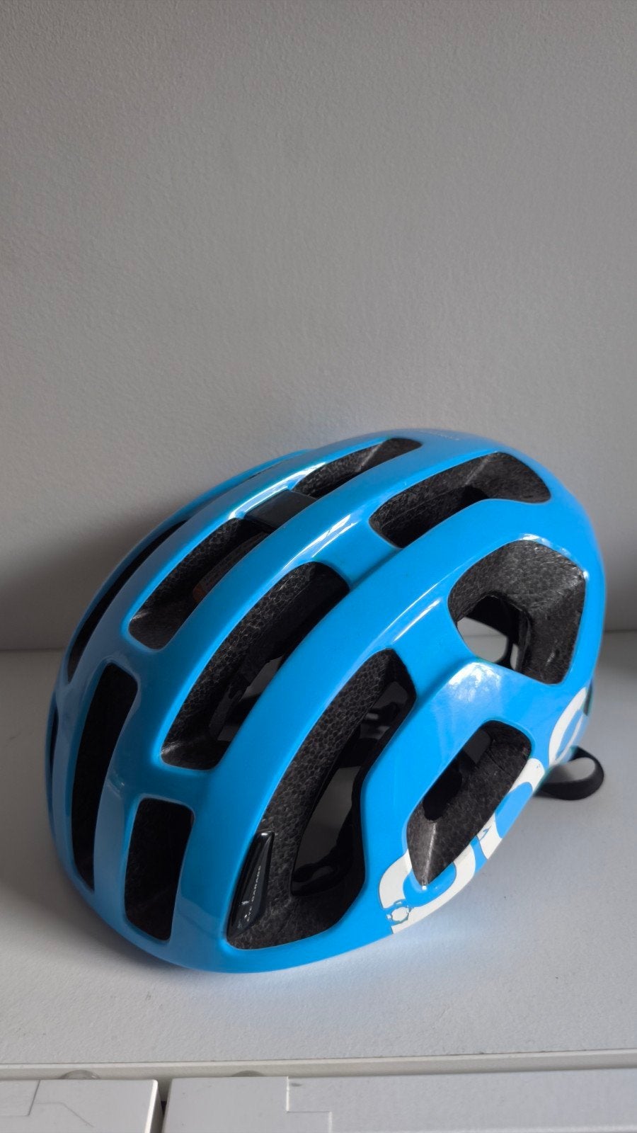 POC Octal Helm - Lichtblauw - Maat M, Gebruikt, M, Ophalen of Verzenden, POC