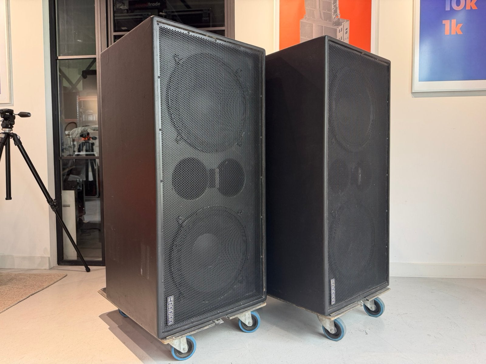 Radian Audio RCS 215 sub (2x), Overige merken, Radian, Subwoofer, Geen