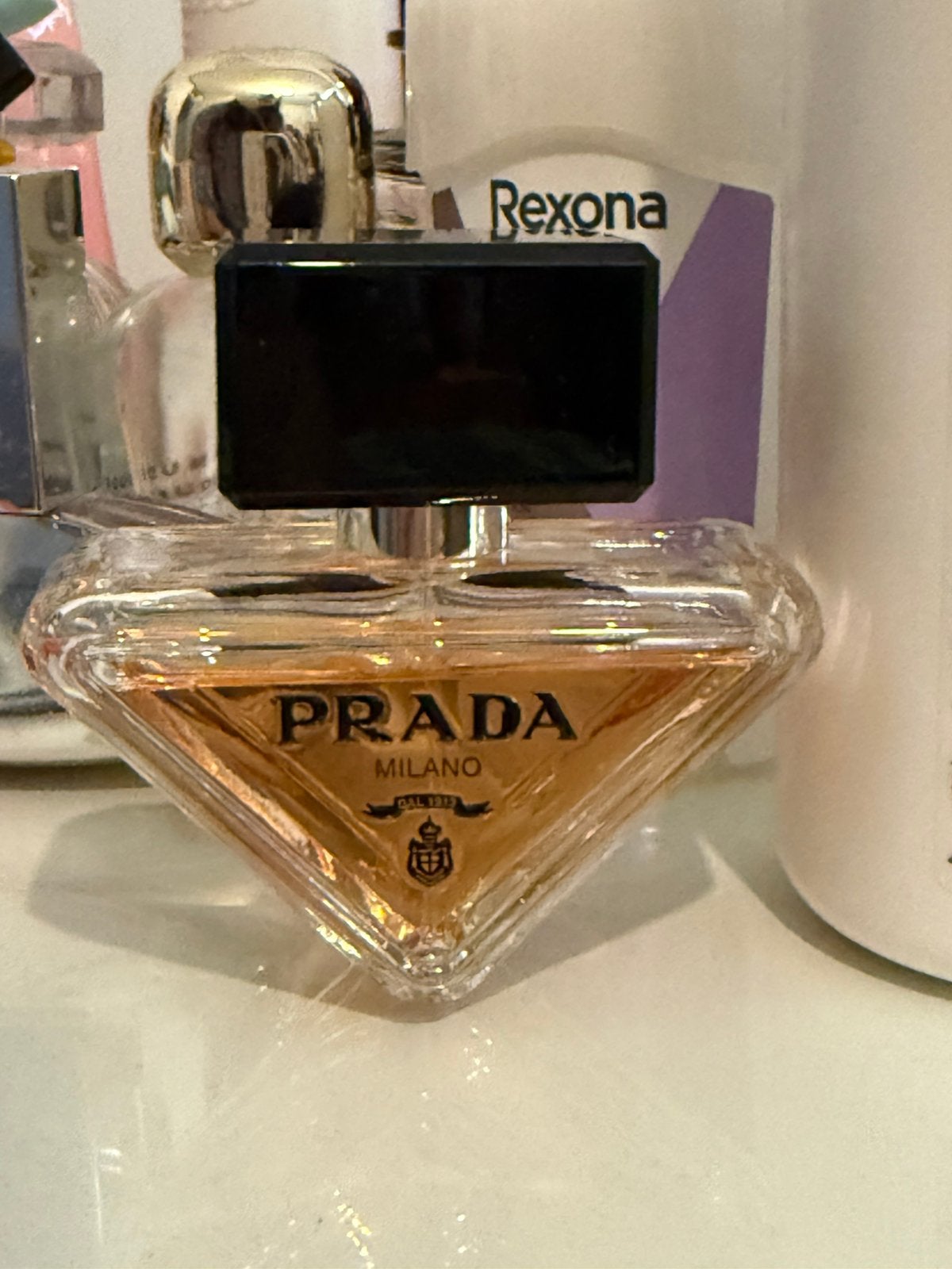 Prada paradoxe - 30 ml  (weinig gebruikt), Verzamelen, Ophalen of Verzenden, Zo goed als nieuw, Parfumfles