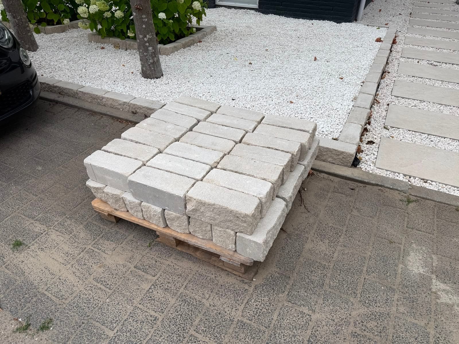 Borderstenen Marlux Nuance Greige 43 stuks, Ophalen, Overige materialen, Nieuw, Minder dan 25 cm