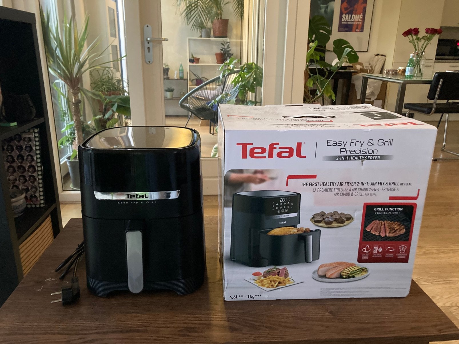 Airfryer Tefal Precision NEW, Witgoed en Apparatuur, Ophalen, Zo goed als nieuw, Airfryer