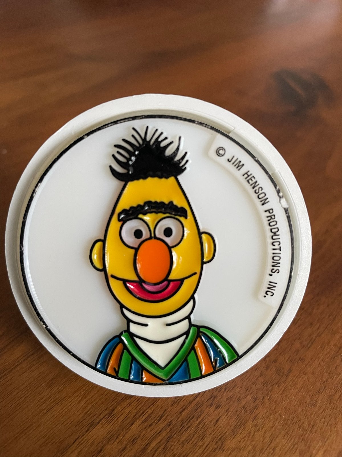 Bert Sesamstraat Nachtlampje - Vintage Jim Henson Producties, Overige merken, Gebruikt, Kunststof, Ophalen of Verzenden