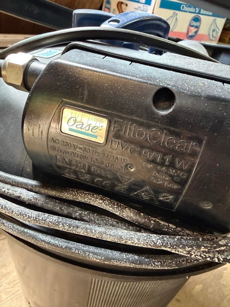 Oase FiltoClear 11000 vijverfilter met UVC lamp, Ophalen of Verzenden, Gebruikt, Vijverfilter