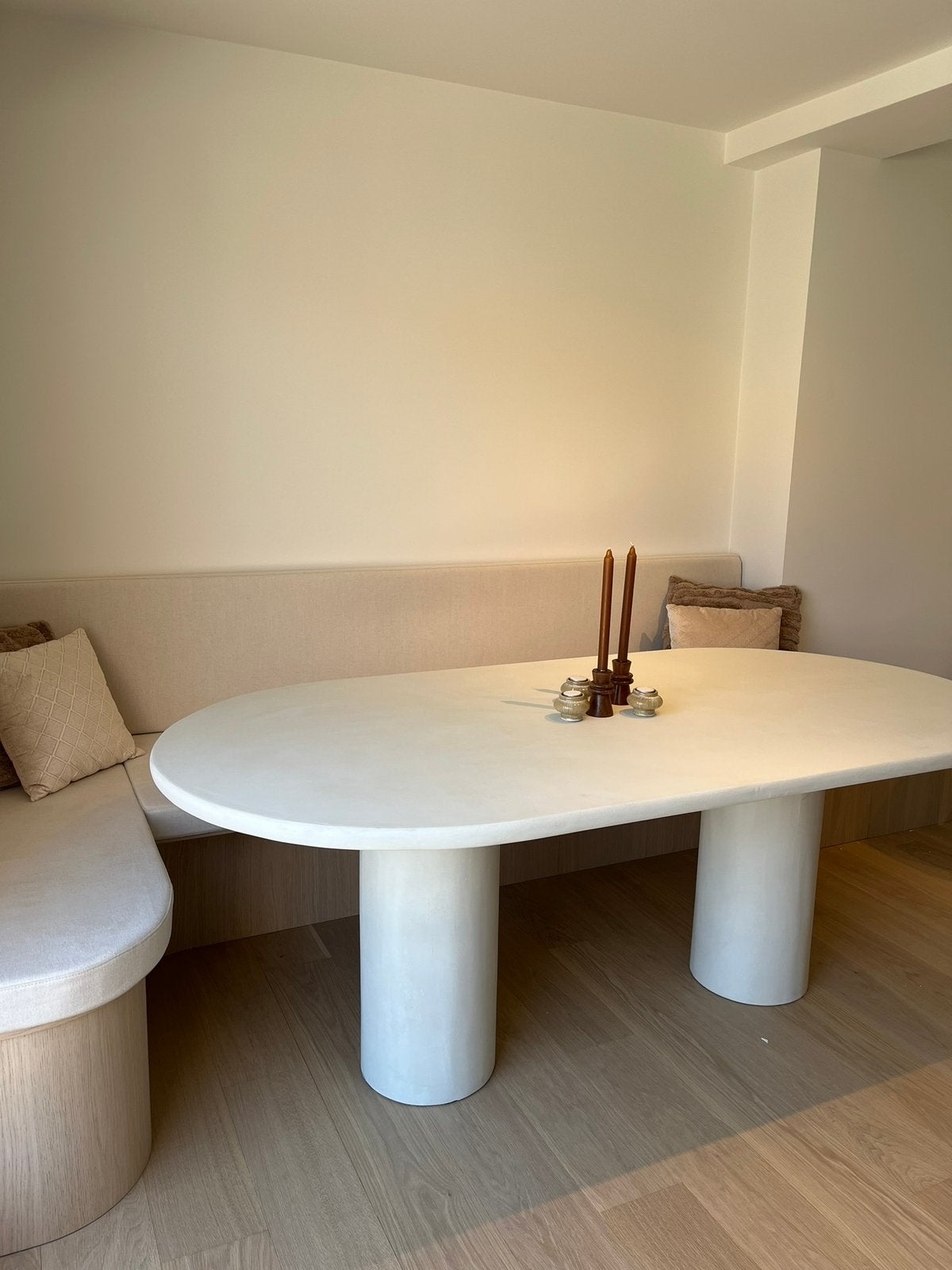 Beton cire tafel, Huis en Inrichting, Tafels | Eettafels, Ophalen, Nieuw
