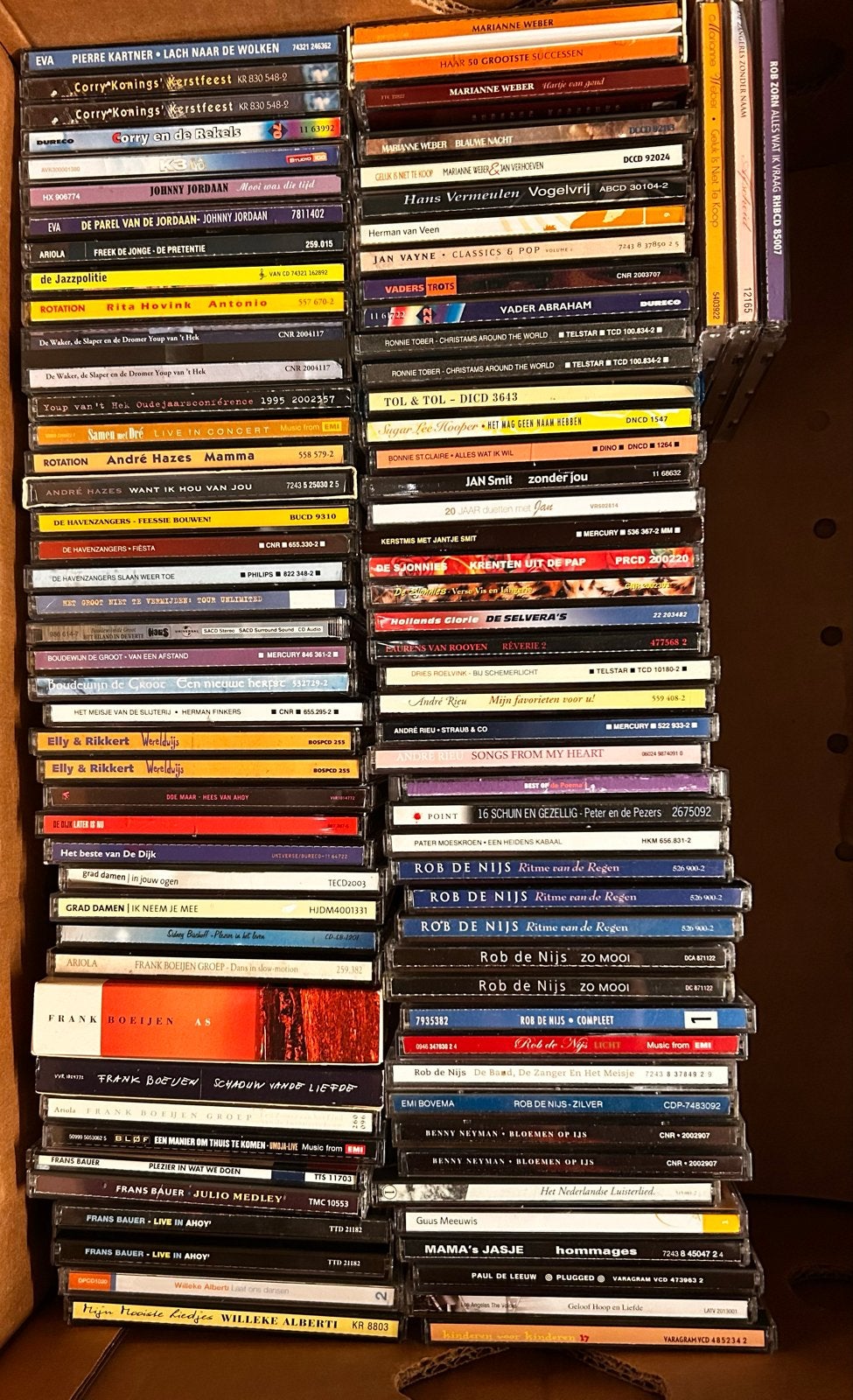 Partij Nederlandstalige CD's, Ophalen of Verzenden, Gebruikt, Levenslied of Smartlap, Album