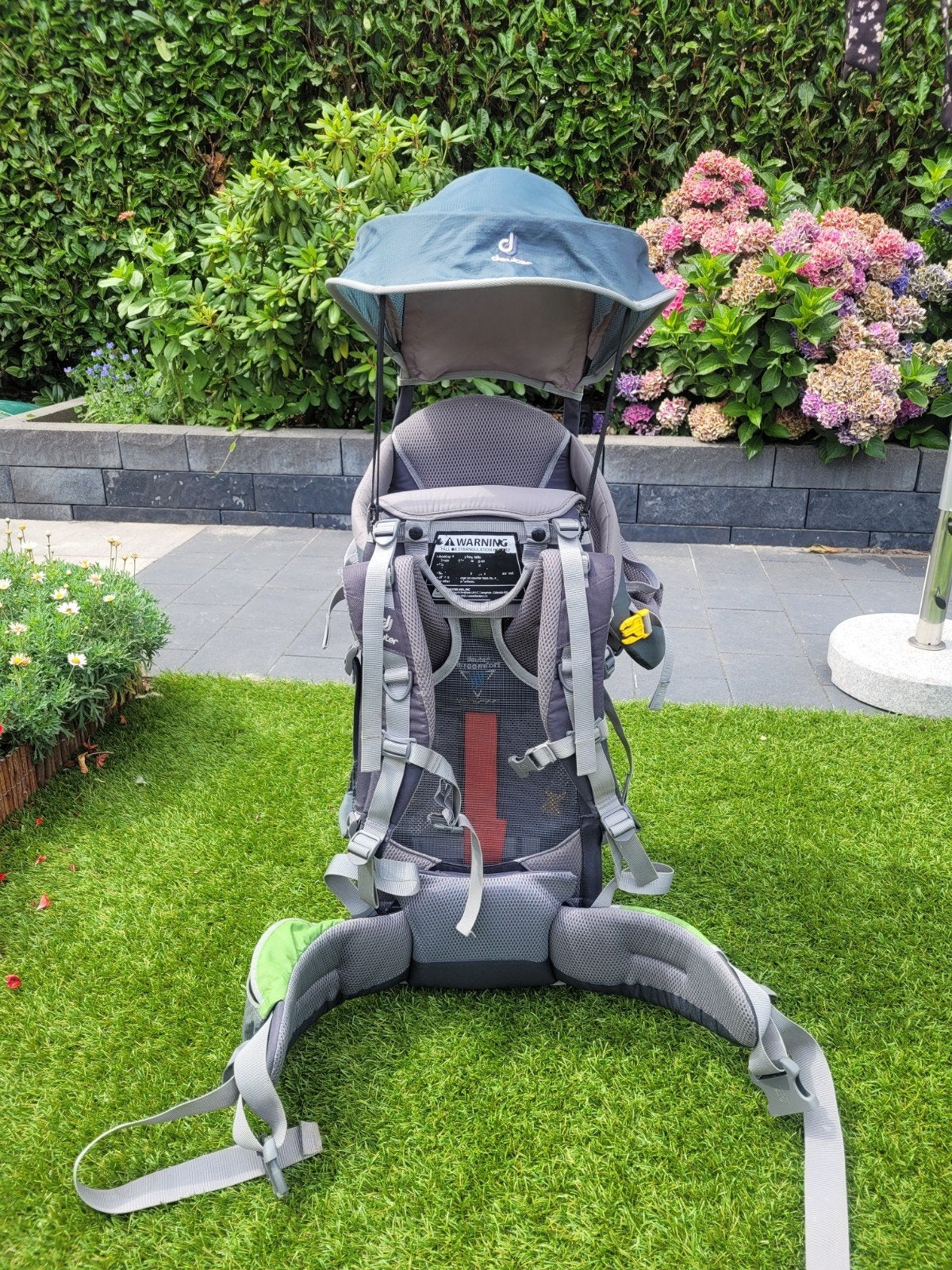 Te huur: Deuter Kid Comfort Air kinderdrager, Overige typen, Zo goed als nieuw, Rug, Ophalen