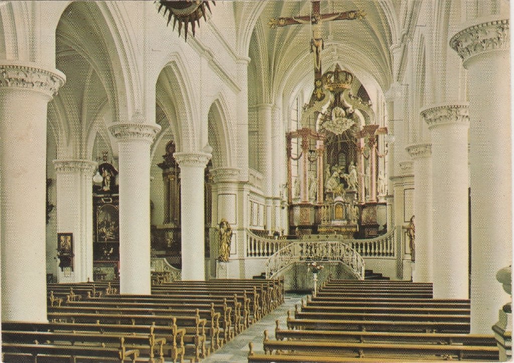 THORN Stift Kerk Interieur, Verzenden, 1960 tot 1980, Ongelopen, Limburg