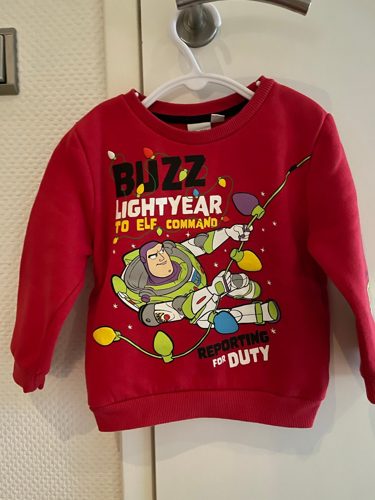 Disney toy story sweater maat 2/3 jaar, Kinderen en Baby's, Kinderkleding | Maat 92, Ophalen of Verzenden, Zo goed als nieuw, Jongen