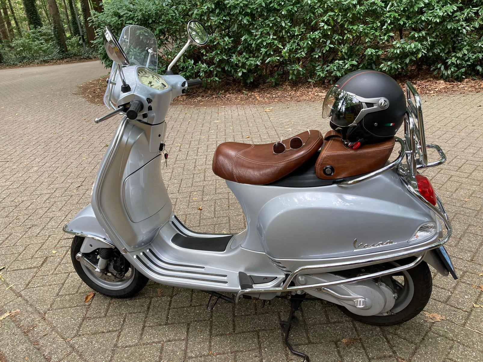 Vespa LX50 2 Takt. Blauw kenteken., Ophalen, Maximaal 45 km/u, Zo goed als nieuw, Benzine