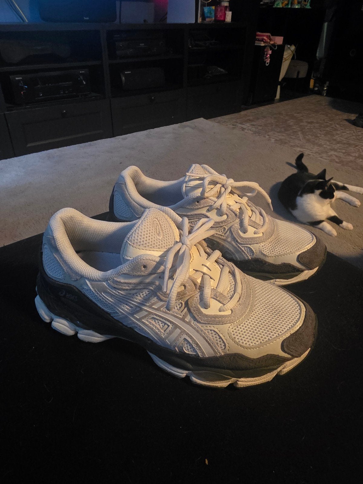 ASICS gel sneakers/gympen  maat 39, Beige, Ophalen of Verzenden, Asics, Sneakers of Gympen