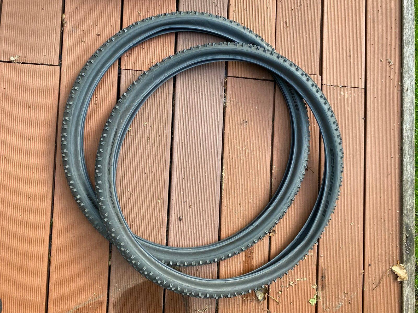 2 MTB banden Schwalbe Smart Sam 29 x 2,25, Band, Overige materialen, Ophalen of Verzenden, Zo goed als nieuw