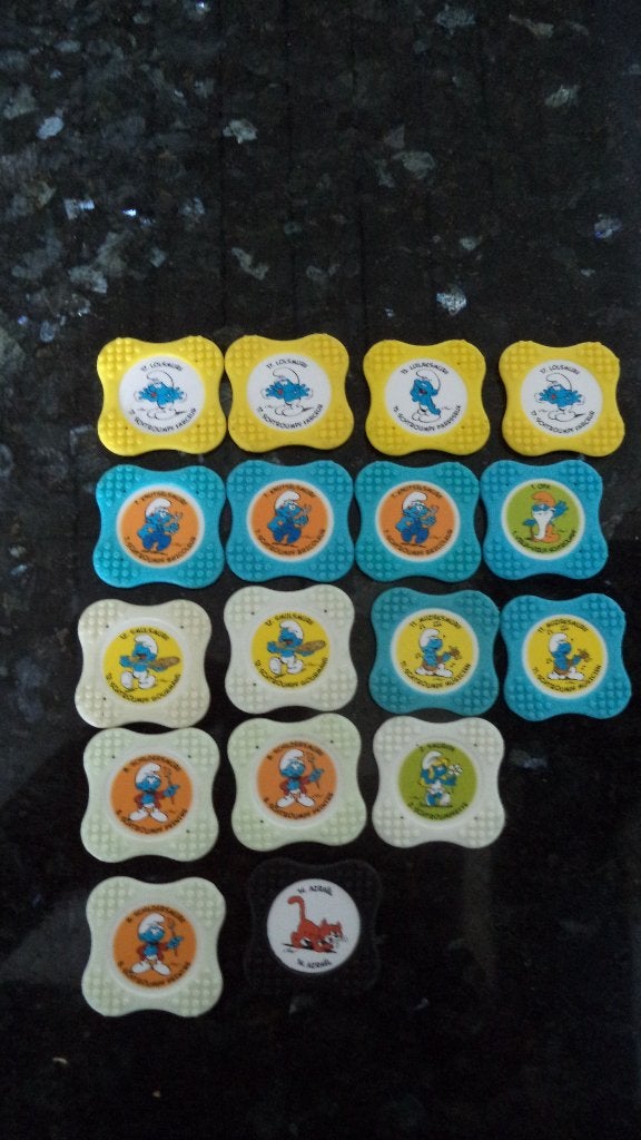 Smurfen skatterz kellogs 2009, Ophalen, Nieuw, Verschillende Smurfen, Overige typen