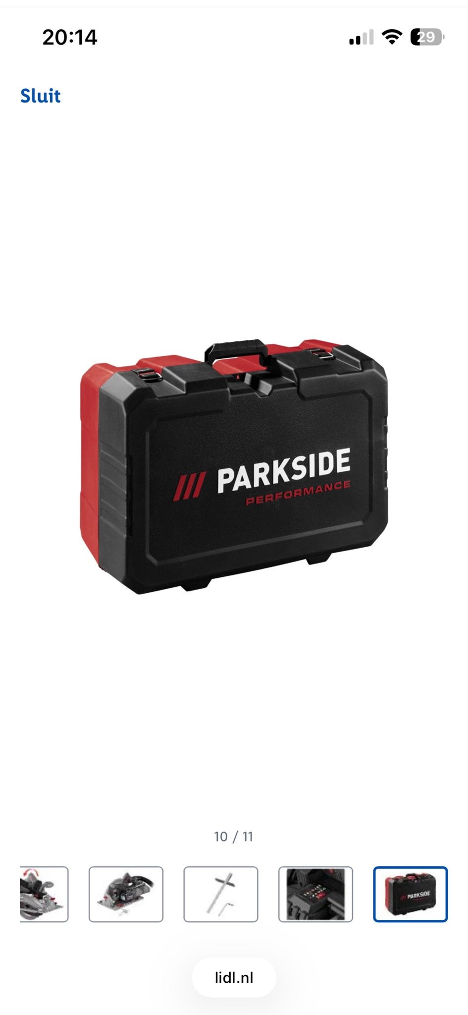 Parkside Performance Accu Cirkelzaag (Zonder Accu), Cirkelzaag, 70 mm of meer, Nieuw, Ophalen of Verzenden