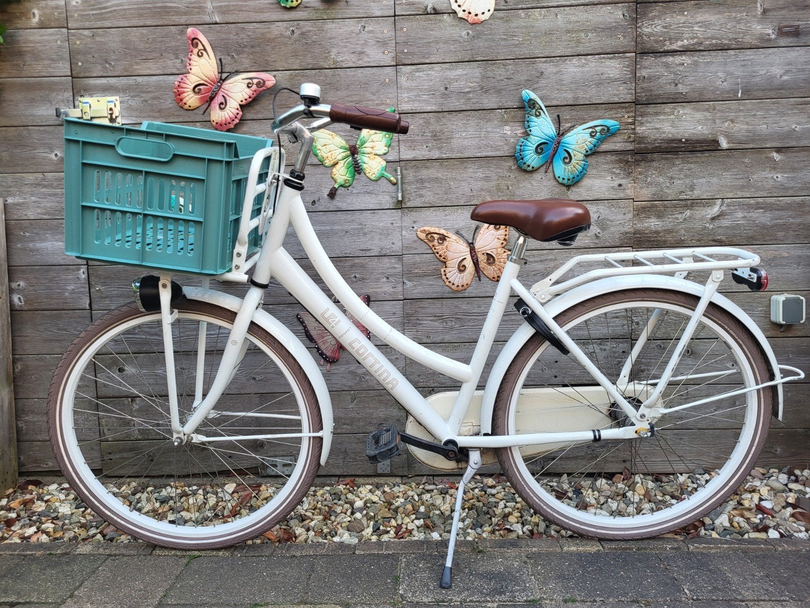 26 inch Cortina U4 Transportfiets, Fietsen en Brommers, Terugtraprem, Cortina U4 transportfiets, Versnellingen, Zo goed als nieuw