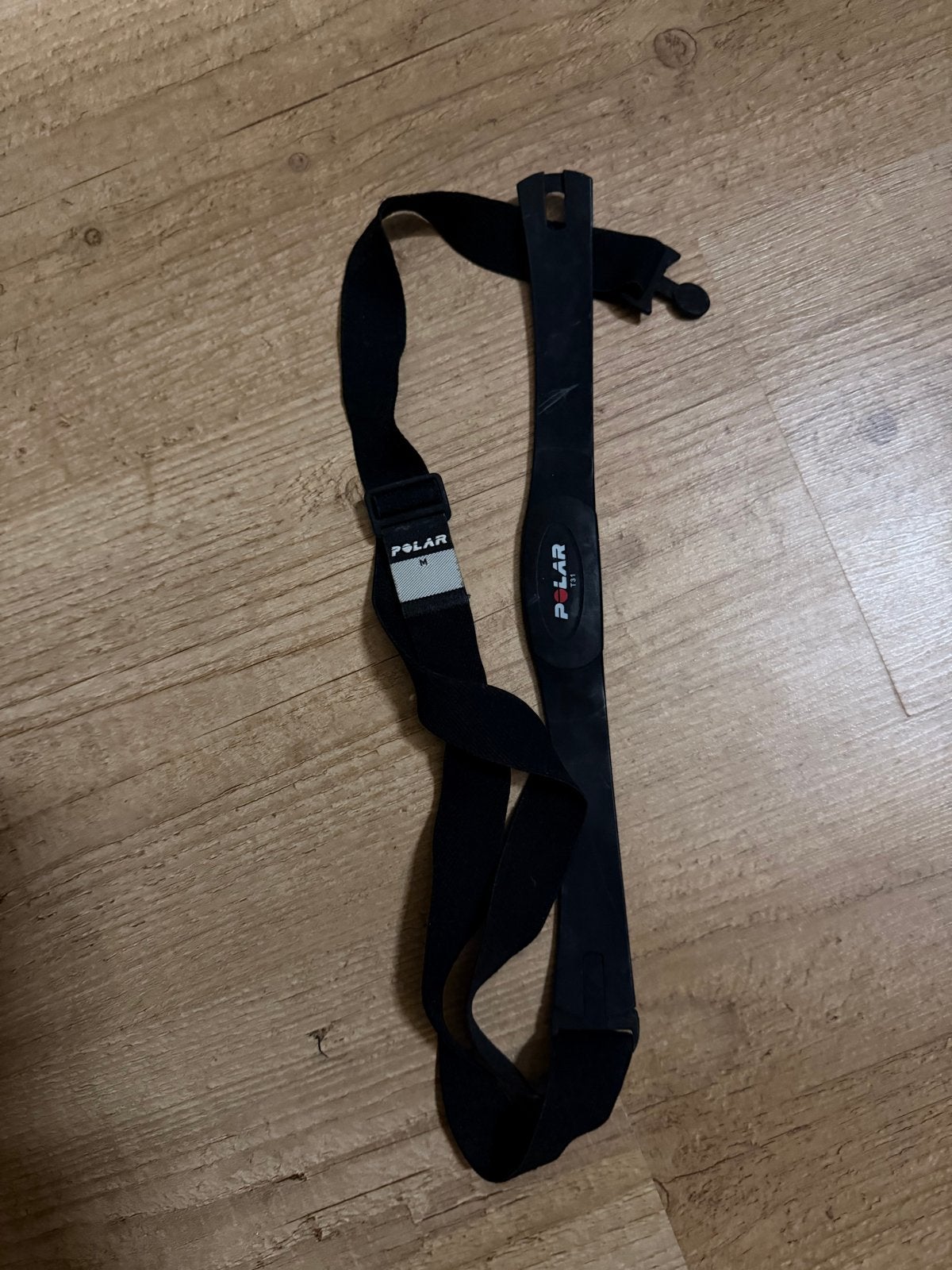 Polar T31 Hartslagmeter Borstband, Ophalen of Verzenden, Gebruikt, Polar, Met borstriem
